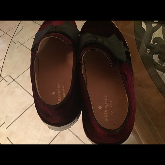 kate spade slip ons